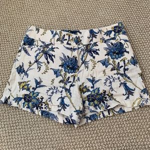 Loft floral riviera shorts